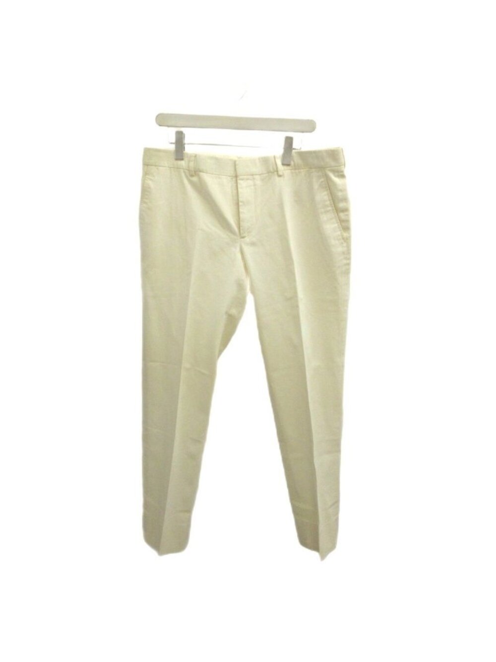 Hermes Trousers Chino Pants White Off Ivory Long Watch Pocket